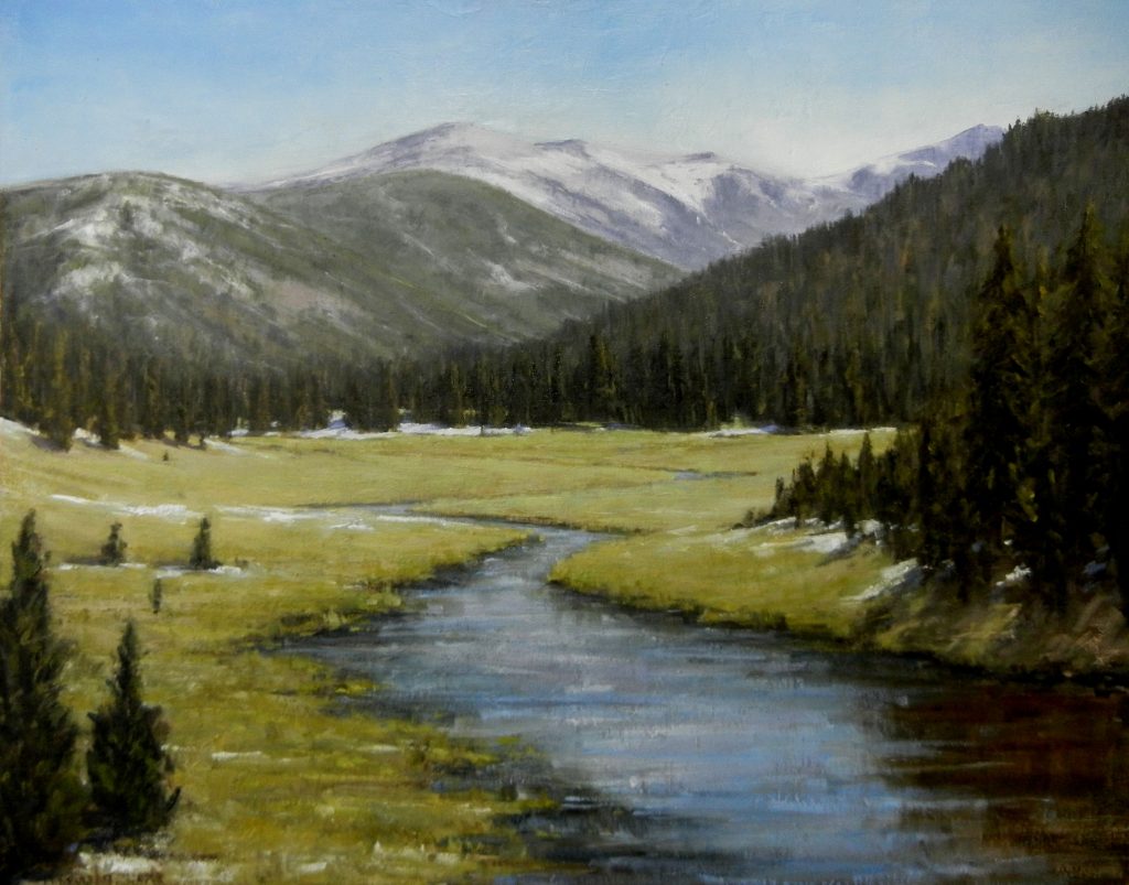 Springtime in Mammoth 22 x 28